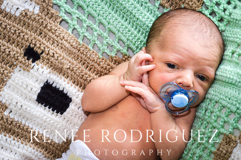 Baby Victor Newborn Photo Session